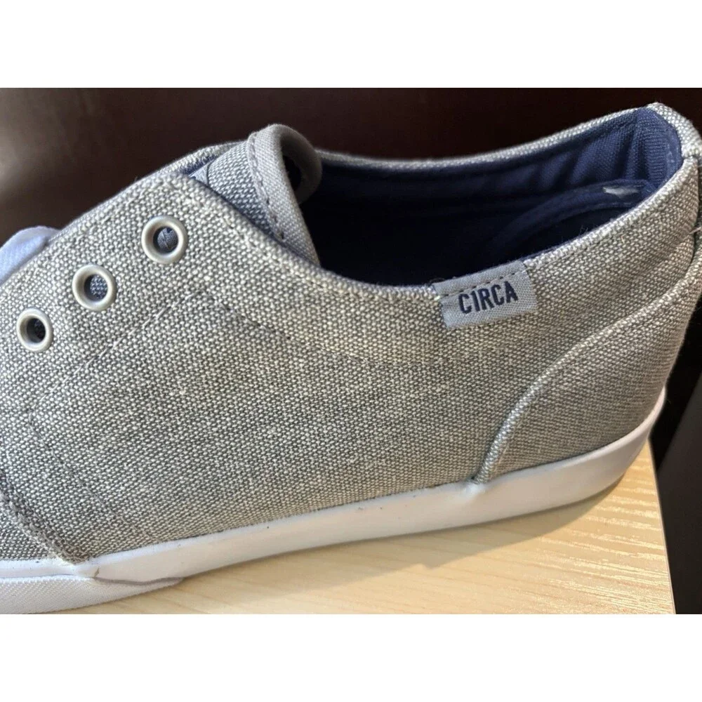 New NIB C1rca Drifter Gray Washed / White Skateboard Shoes Mens Sz 9 Women 10.5